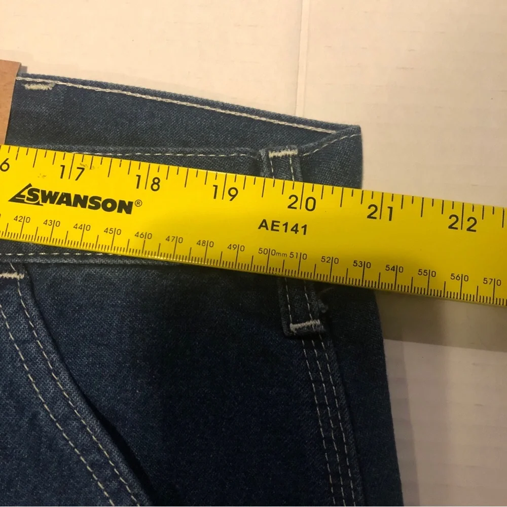 Carhartt Mens 42X30 Loose Original Fit Work Dungaree Jean B13-DST Irregular - Picture 10 of 13